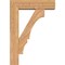 Ekena Millwork Balboa Block Smooth Bracket w/ Offset Brace, Western Red Cedar, 7 1/2"W x 28"D x 40"H BKT0806X28X40BOA05SWR - alternate 2